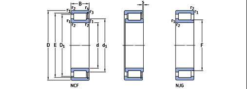 NCF 2928 CV&nbsp;:شماره فنی بلبرینگ